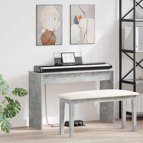  Stalak za klavijaturu Betonski sivi 100 x 32 x 64 cm Cijene