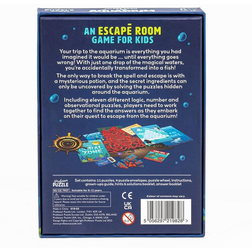 Professor Puzzle Igra Escape from the Aquarium Slike
