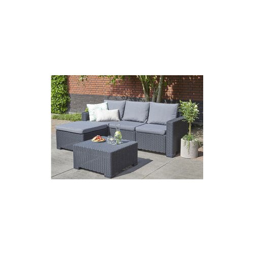 Keter Baštenskia garnitura California 3 seater modular, grafit CU 256622 Cene