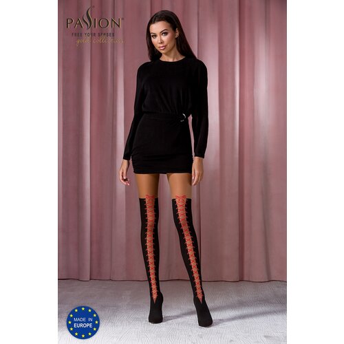 Passion TI114 Stockings 60/20 Den Roso 1-2 Slike
