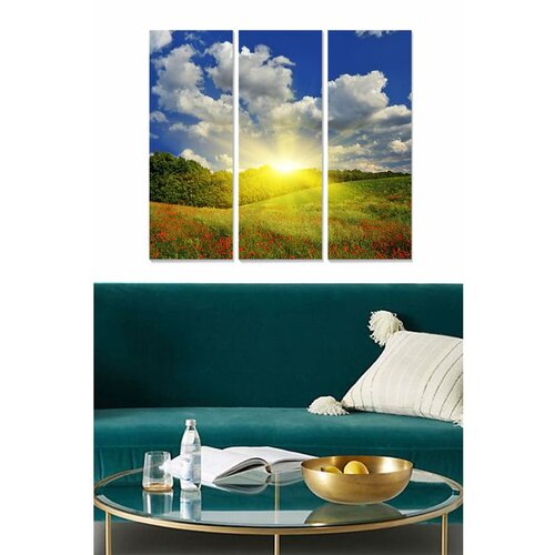 WALLXPERT MDF97335824 Vi&scaron;enamensko Dekorativno MDF Slikarstvo (3 Komada) Cene