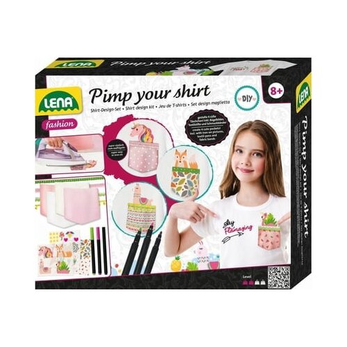 Lena LENA: Ukrasi svoju majicu! - Kreativni set za ukrašavanje majica s džepovima Cene