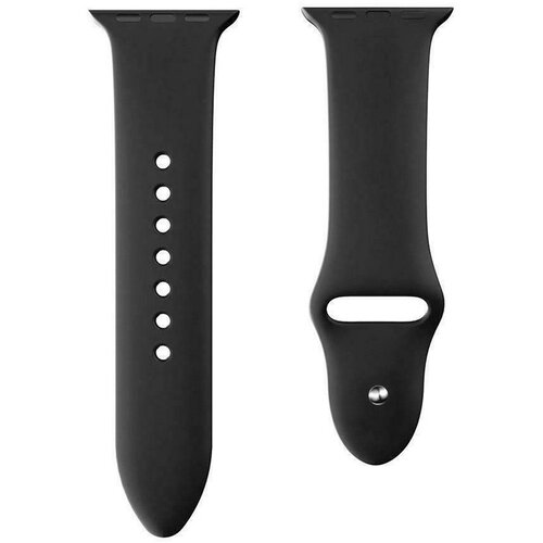  apple watch silicone strap black s/m 42/44/45mm kaiš za sat Cene