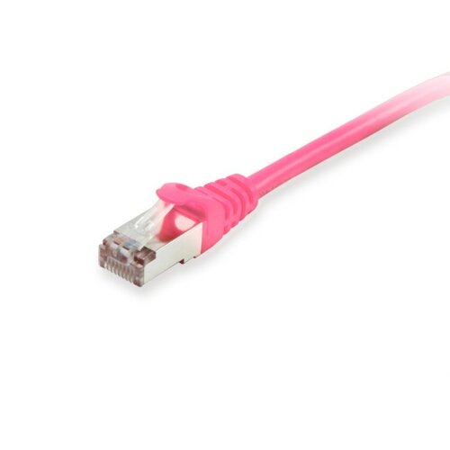 Equip 605584 RJ45 omrežni kabel\, Patch kabel CAT 6 S/FTP 5.00 m roza pozlačeni konektorji 1 kos, (20421480) Cene