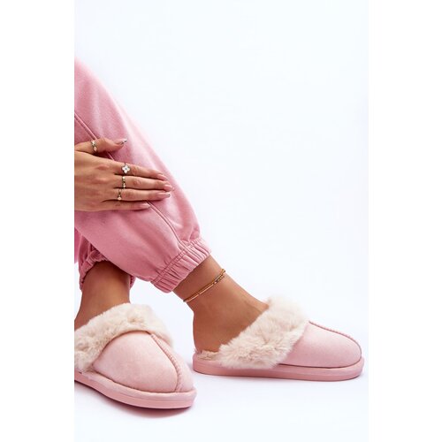 PS1 Women&amp;#039;s Slippers With Fur Pink Pinky Slike