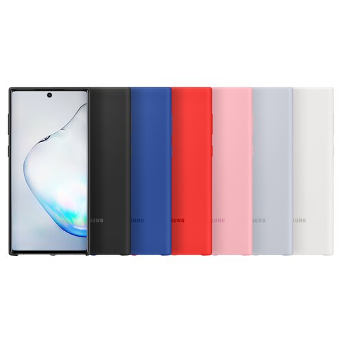 Samsung original silikonski ovitek ef-pn970tle za galaxy note 10 n970 - moder Slike
