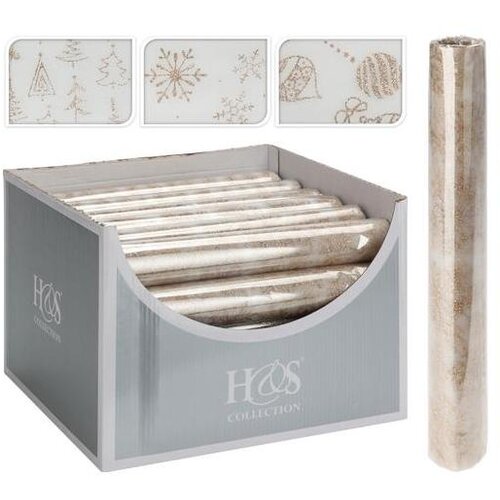 Dekorativna TKANINA 28*300CM ORGANZA ZLATNA Slike