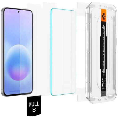 Spigen (2 kom.) Glas.tR EZ-FIT Pro (AGL11397) za Samsung Galaxy A57 5G - clear Slike