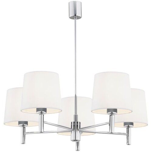 Brilagi Luster na &amp;scaron;ipci MONTE 5xE27/15W/230V krem/sjajni hrom Slike