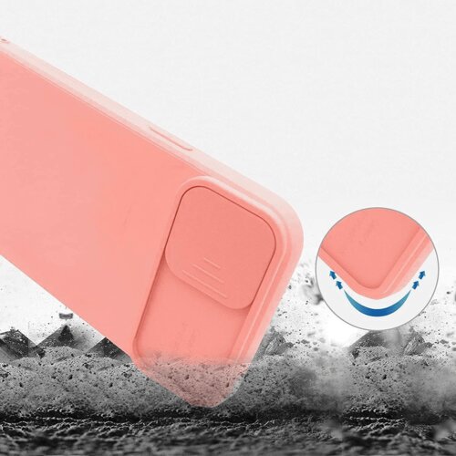 Onasi lens cover silikonski ovitek za&amp;scaron;čita za samsung galaxy A23 - roza Slike