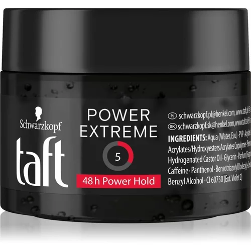Schwarzkopf Taft Power gel za ekstra učvršćivanje za kosu 250 ml