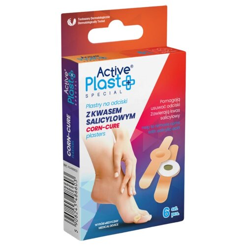 ActivePlast Obliži za odstranjevanje kurjih očes s salicilno kislino (6 kosov) Cene