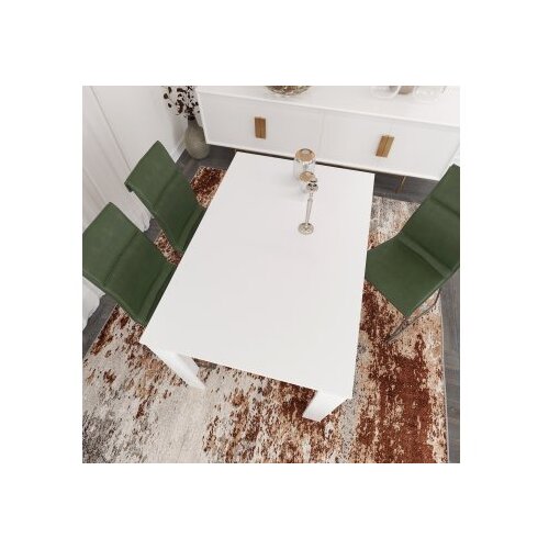 Hanah home Trpezarijski sto, 120x78x80 cm, Bijeli Slike