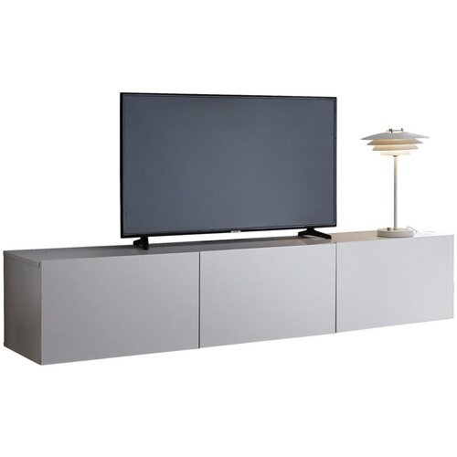 Hom`in viseča nizka omarica 180/36,7/42 cm bela Slike