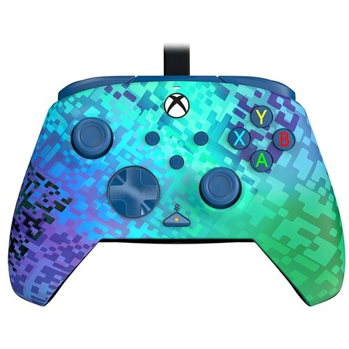 Pdp Xbox Wired Controller Rematch - Glitch Green Cene