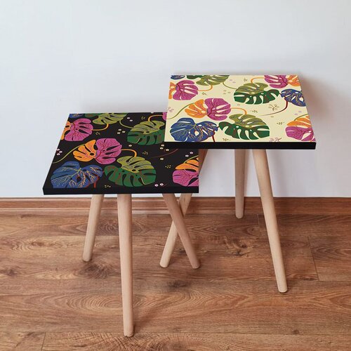 Hanah home set klub stočića 2Shp431, 2 komada, Šareni Cene