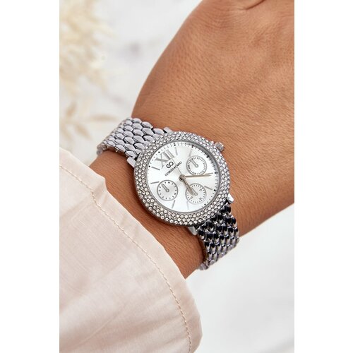 Kesi Women's watch decorated with cubic zirconia Giorgio&Dario Silver Slike