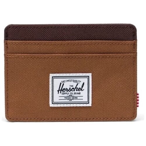 Herschel Denarnice Charlie Eco Cardholder - Rubber/Chicory Coffee Kostanjeva Slike