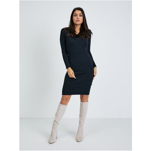 Guess Black Sheath Sweater Dress Gabrielle - Women Slike