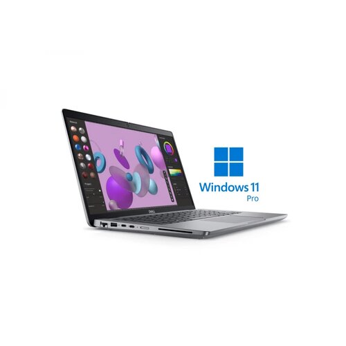 Dell precision M3480 14 inch fhd i7-1360P 16GB 512GB ssd intel iris xe backlit fp Win11Pro 3yr prosupport laptop Slike