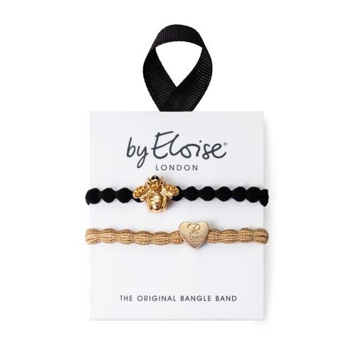 By Eloise London Bangle Set The Golden Bee elastika za lase Cene