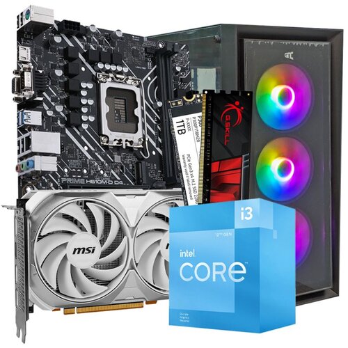 GNC GAMER VOYAGER 2 i3-12100F, H610, 32 GB... Cijene