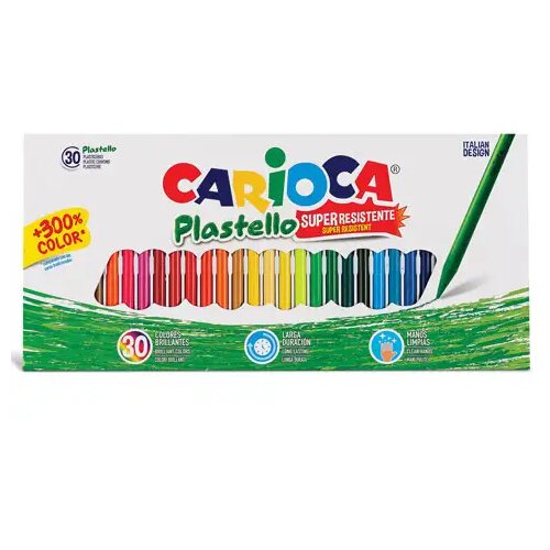Carioca Plastello masne bojice 30kom - Cene