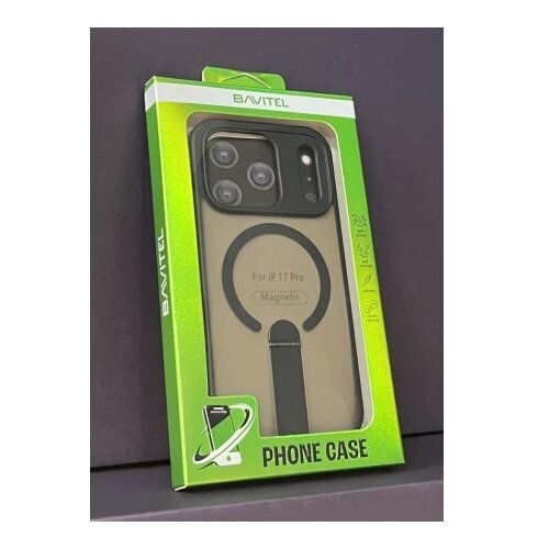 BAVITEL iPhone 17 Pro MagSafe sa naslonom crna ( 96643 ) Cene
