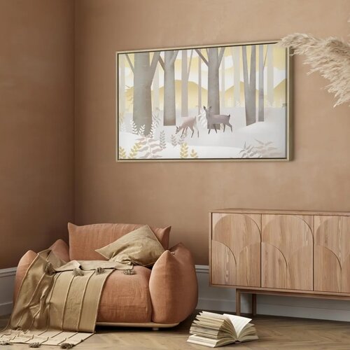  Slika - Fairy-Tale Forest (1 Part) Vertical - Third Variant 90x60 U prirodnom drvenom okviru Slike