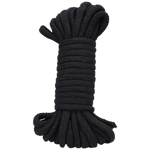 Doc Johnson Cotton Rope 9.75m Black