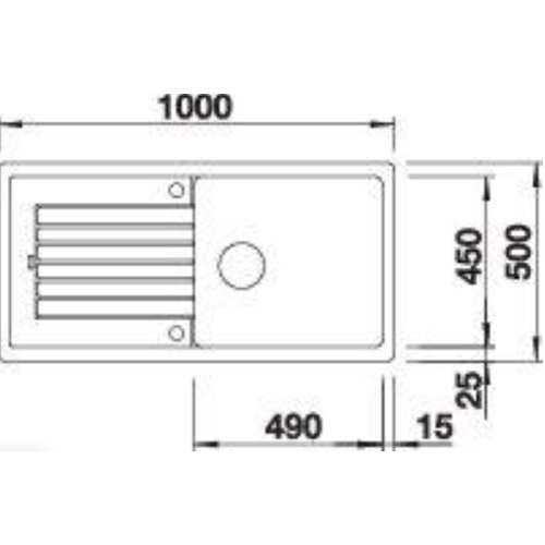 Blanco ZIA XL 6 S Silgranit granitna sudopera, antracit Slike