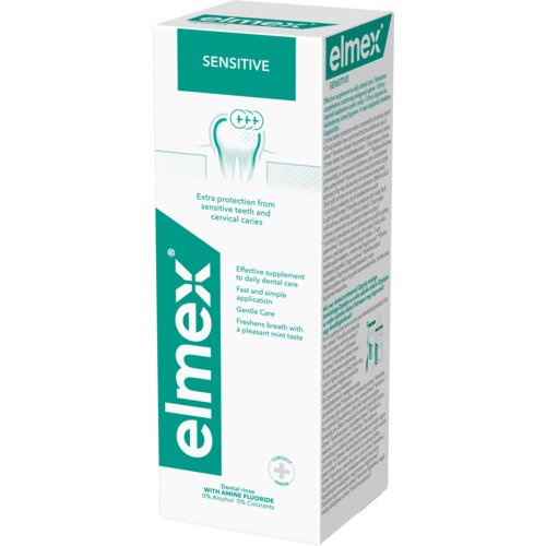 Elmex ELMEKS Voda za ispiranje usta sensitive 400ml Cene