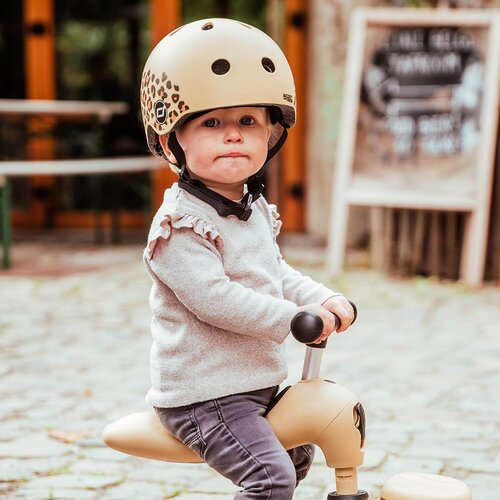 Scoot&amp;amp;Ride&amp;reg; otro&amp;scaron;ka čelada xxs leopard Slike