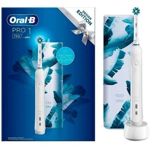Oral-b Električna zobna &amp;scaron;četka Pro 1 750 3D či&amp;scaron;čenje, (5000558533) Slike