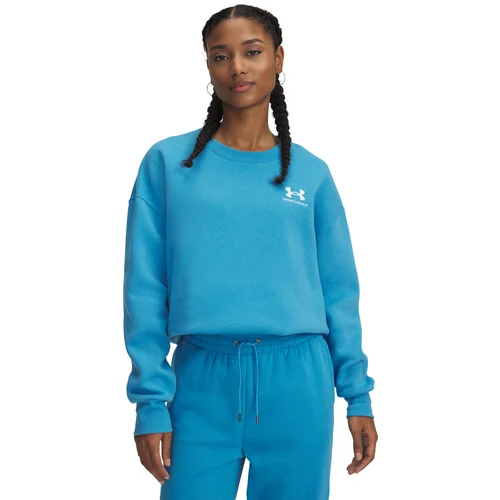 Under Armour Women's Icon Fleece OS Crew Sweatshirt