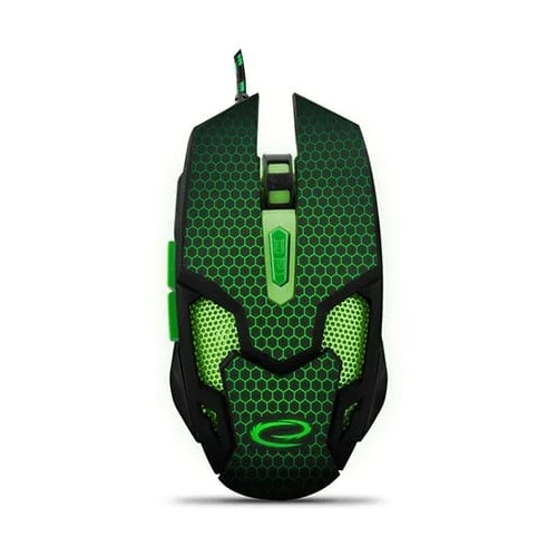  Miš ESPERANZA GAMING COBRA 6D MX207, 2400dpi, GREEN, ergonomic, EGM207G