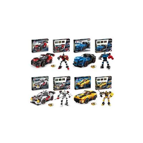 Denis Kocke za sklapanje Transformers 2u1, 4 verzije Slike