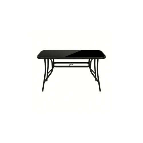 Expert pravougaoni sto tamno staklo 150 x 90 x 70 cm Valencia Slike