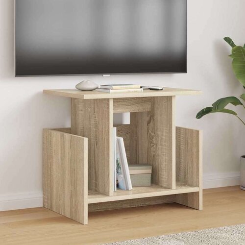 TV stojalo 2 pcs Sonoma hrast 50 x 35 x 45 cm Konstruiran les, (5000132637) Cene