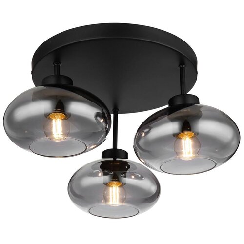 Globo 15572-3D - Plafonski luster SHAUN 3xE27ILLU/40W/230V crna Cene