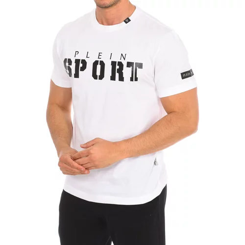 Philipp Plein Sport Majice s kratkimi rokavi TIPS400-01 Bela