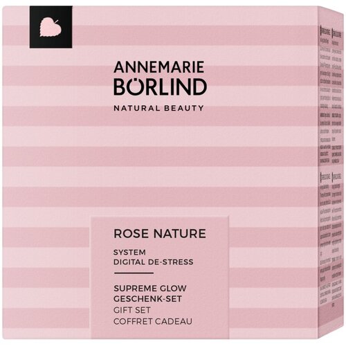 ANNEMARIE BÖRLIND Rose Nature Supreme Glow X-MAS Set darilni set za popolno polt Cene