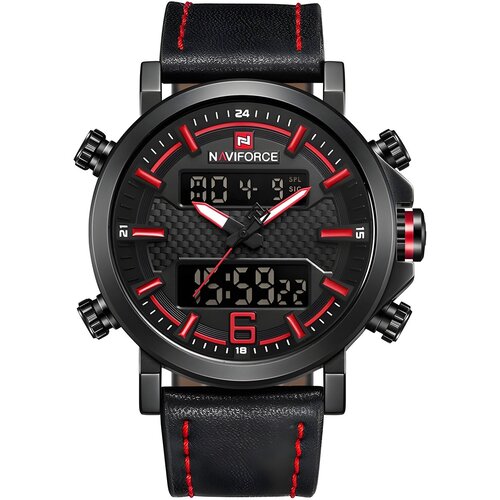 Sat NAVIFORCE RY-14617 - Crna / Crvena KP14617 Cijene