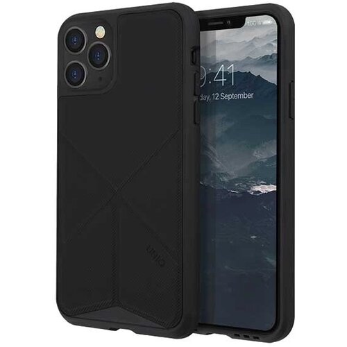 Uniq OVITEK TRANSFORMA CASE ZA IPHONE 11 PRO ČRN ZA TELEFON, (21833382) Cene