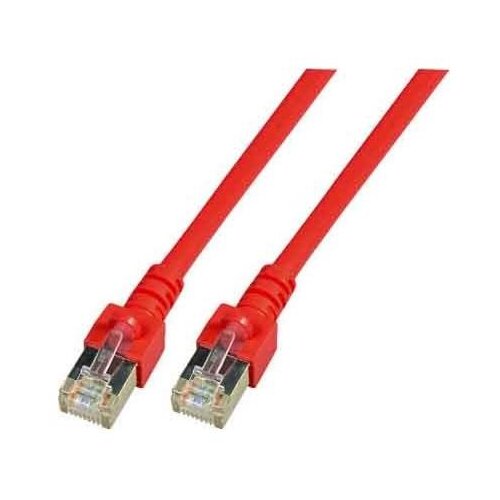 EFB-Elektronik Patchkabel Cat.5e 2xRJ45 s SF/UTP EC5000, 5m, rdeča, SF/UTP, (20786839) Cene