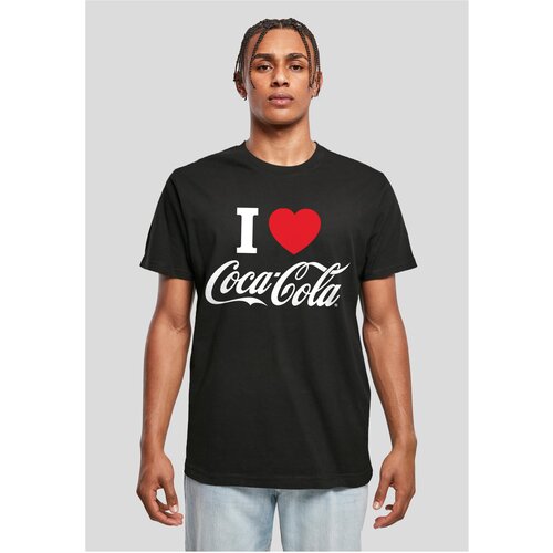 Merchcode Men's T-shirt I Love Coca Cola black Cijene