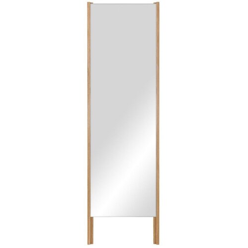 noo.ma Stojeće ogledalo s okvirom od masivnog drveta 49x166 cm Lun &ndash; Cijene
