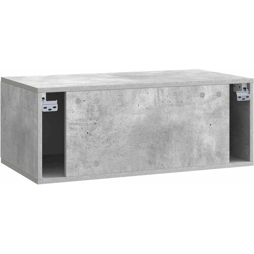  ormar za zid 78,5 x 41 x 30 cm Betonska siva Slike