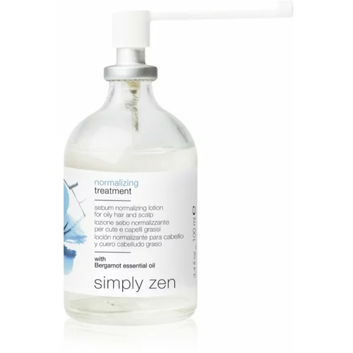 Simply Zen Normalizing Treatment mleko brez spiranja za mastne lase 100 ml