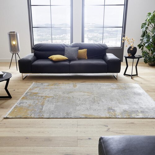 Dieter Knoll VINTAGE PREPROGA 80/150 cm tkano zlate barve Slike